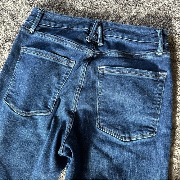 Good American Good Legs Crop Skinny Jeans Blue 6/28 - Picture 9 of 11